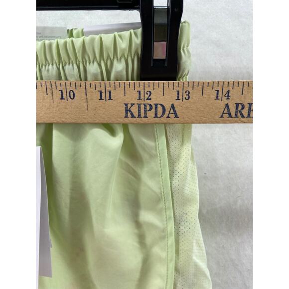 NWT Nike Shorts Girls Large Dri-FIT Tempo 2-in-1 Mongram Running Lime Ice $32.00 - Picture 3 of 10